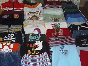 Huge 43pc Baby Toddler Boy Fall Winter Clothes Lot 6 9 9 12 Months Gymboree