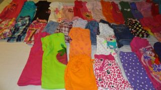 Toddler Girls Size 5T Summer Spring Clothes Shoes Lot