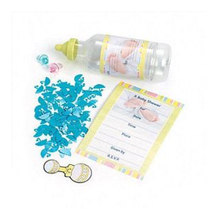 12 Baby Shower Invitations in A Bottle Baby Girl Boy Shower Invitations