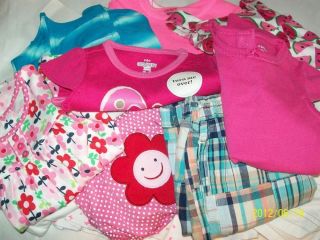 Carter's Old Navy Childrens Place Infant Girls Lot Spring Summer Clothes 3M