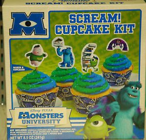 Monsters University Scream Complete Cupcake Kit