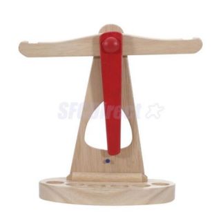 Children Intelligence Educational Balance Scale w Wooden Weights Great Toys New