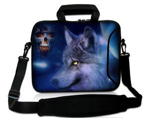 Wolf 17" Laptop Shoulder Bag Case Pouch Computer PC Cover for MacBook Pro 17"