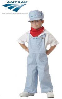 Toddler Amtrak Train Engineer Halloween Costume 00049
