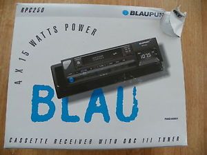 Blaupunkt RPC 250 Am FM Stereo Radio Cassette Player for Car New in Box