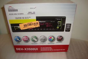 Pioneer DEH X3500UI CD Player In Dash Receiver