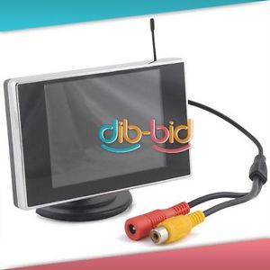 3 5" TFT LCD Car Rearview Color Wireless Monitor DVD