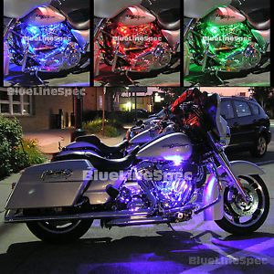 Harley Davidson LED Kit Motorcycle Glow Lights Multi Color Advanced SMD Lighting
