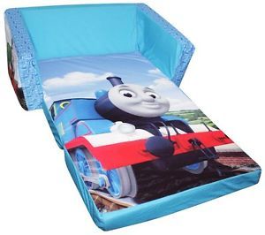 Marshmallow Flip Open Sofa Kids Couch Bed Thomas Friends Train Lounge Chair