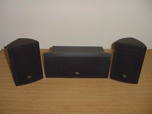Infinity Minuette MPS Surround Sound Satellite Speakers Center Channel