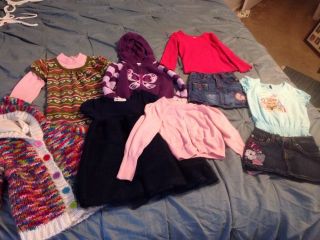 Toddler Girl Size 3T Lot Dresses Sweaters Outfits Gymboree More