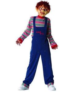 Licensed Chucky TM Halloween Costume w Mask for Child