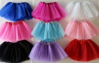 Baby Toddler Girls Tutu Party Ballet Dance Wear Dress Skirt Pettiskirt Costume