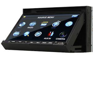 Double 2Din 7" Car Stereo DVD CD  Player RDS Radio USB SD Touch Screen USA