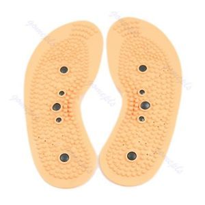 Clean Health Foot Magnetic Therapy Thener Massage Insoles Shoe Comfort Pads