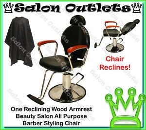 All Purpose Hydraulic Recline Barber Chair