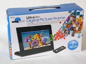 Digital Decor Ultra Slim 7 inch Color LCD Digital Picture Frame DPF720 w Remote