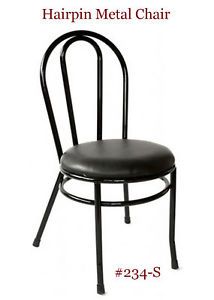 Sale Restaurant Chairs Below Wholesale Black Hair Pin Metal Cafe Chairs Hairpin