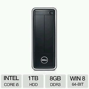 Dell Inspiron 660s I660S 3847BK Desktop PC Intel Core i5 8 GB Memory Windows 8