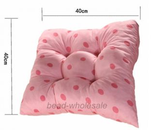 Cute Dots Soft Warm Cushion Office Chair Car Seat Cushion Pad Pillow 40 40cm