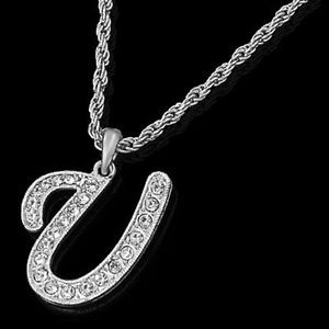 Silver Plated Chain Pendant Necklace