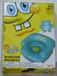 Brand New Nickelodeon Spongebob Squarepants Inflatable Chair Kids Furniture