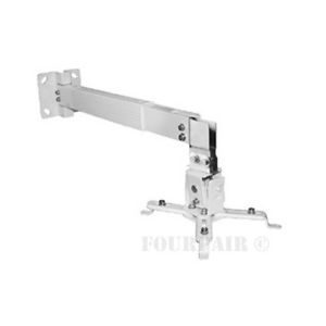 Universal Projector Wall or Ceiling Mount Bracket Tilt DLP LCD 44 lbs White