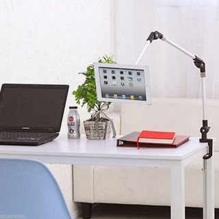 Adjustable Tablet Desk Mount Stand Holder for 7" 10" Tablet PC iPad 1 2 3 4 Mini