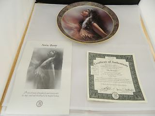 Bradford Exchange Native Beauty Collection " The Promise" Plate No 586D 67