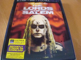 The Lords of Salem Blu Ray DVD Ultraviolet Rob Zombie Hologram Cover