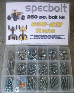 Bombardier Bolt Kit Can Am DS 450 650 ATV MX XC DS450 x Body Engine Frame DS650