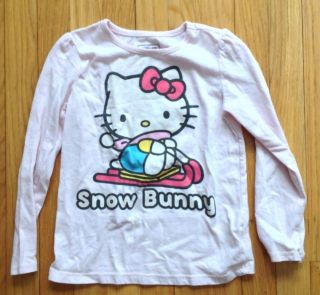 Toddler Girls Hello Kitty Shirt Size 5T