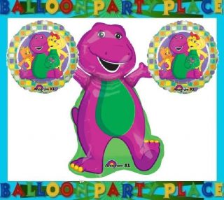 Barney The Purple Dinosaur Birthday Party Supplies Mylar Balloons Decoration 3