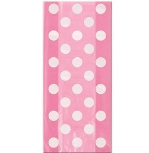 Hot Pink Polka Dots 20 Cello Gift Bags Party Supplies Birthday Wedding Baby