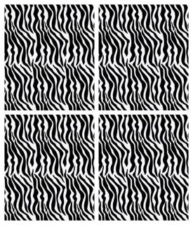 5 Zebra Animal Print Tissue Paper Gift Wrap 20x30" New