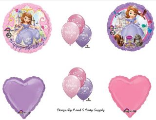 Sofia The First 1st Happy Birthday Party Balloons Decorations Supplies Princess
