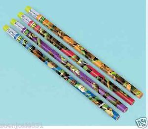 Teenage Mutant Ninja Turtles Pencils Set 12ct Party Favors School Supplies