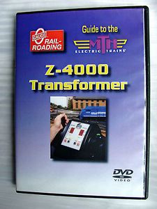 O Gauge MTH Railroading Video Guide Z 4000 Transformer DVD Original Case Used