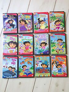 Dora The Explorer DVD Lot 12 Titles Original Discs Cases Artwork Nick ...