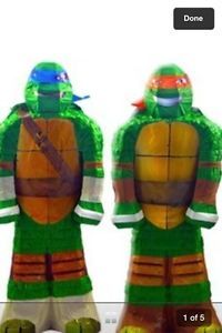 Teenage Mutant Ninja Turtles Pull String Pinata Birthday Party Supplies TMNT