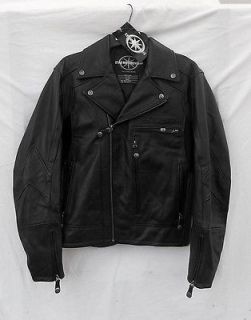 Yamaha Star Motorcycles Womens Small Black Leather Motorcycle Jacket New