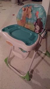 Fisher Price Precious Planet Baby High Chair Easy Fold