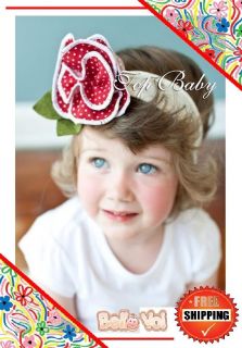 Flower Bow Headband Hair Clothing Kid Newborn Girls Baby Infant Toddler Children