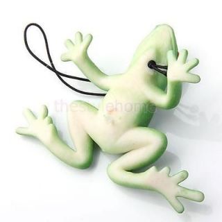 Green Soft Rubber Frog Funny Toy for Kids Holloween Party Prop Also for Keychain