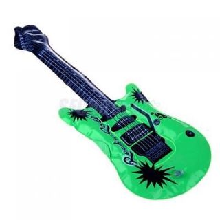 3X 2pcs Random Color Inflatable Guitar for Rock N Roll Party Favor Toy for Kids