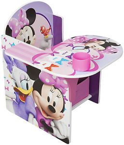 Disney Minnie Mouse Kids Chair Desk Brand New