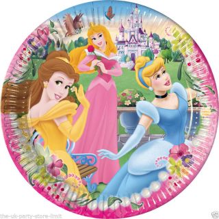 Disney Princess Birthday Party Invites Plates Cups Napkins Banner and More