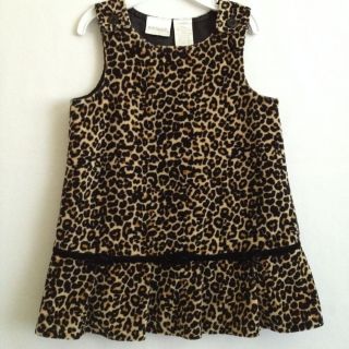 Miniwear Baby Girl's Cheetah Leopard Print Jumper Size 24 Months