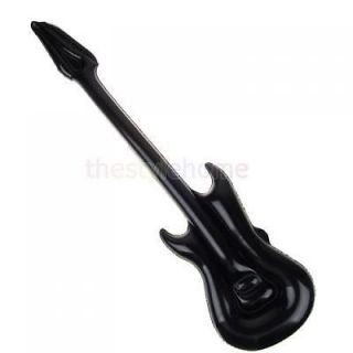 Flame Fire Inflatable​ Rock Cool N Roll Party Favor Easy Blow Up Air Guitar Toy