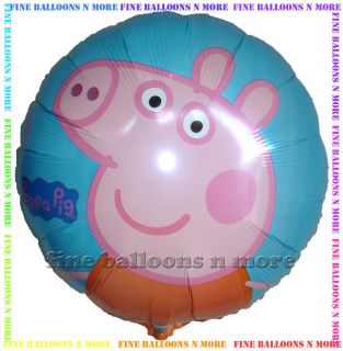 18" 45cm Peppa Pig Helium Foil Balloon Party Supplies Anagram Street Treats
